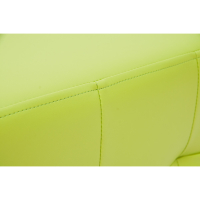 Upholstered pouffe green