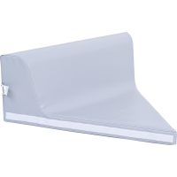 Triangle foam mattress for Siessta playpen, light grey - MED
