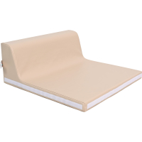 Square foam sofa for Siessta playpen, beige - MED