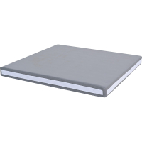Square foam mattress for Siessta playpen, grey - MED
