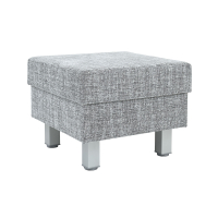 Relax pouf square grey