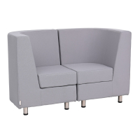 Verba sofa, double - grey
