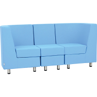 Verba sofa, triple - light blue