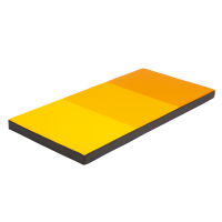 Mattress 120 x 60 - shades of yellow