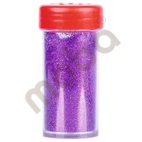 Colorful glitter, purple