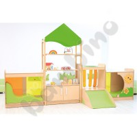 Flexi Relax cabinet with slide