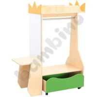 Wardrobe with a dressing table Flexi