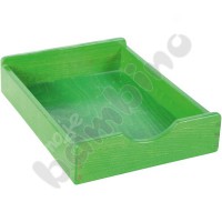 Wooden drawer - green