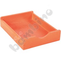 Wooden drawer - orange