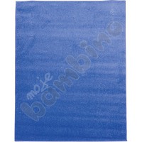 Monocolour carpet 4 x5 m blue